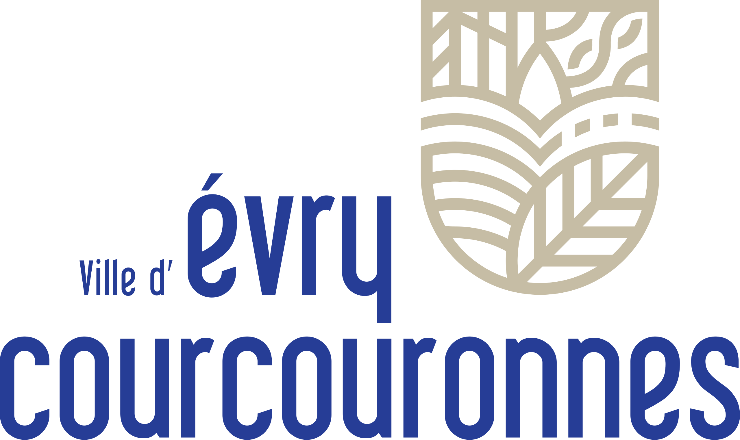 Logo de la ville d'Evry Courcouronnes, cliente de Cartoap